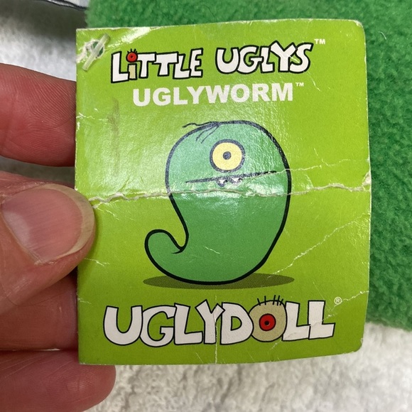NWT Little uglys ugly worm ugly doll 8” plush - Picture 3 of 5